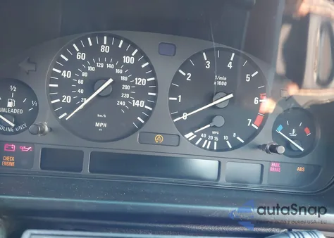 1997 BMW 540Ia z USA, uszkodzony, nr VIN WBADE632XVBW56430